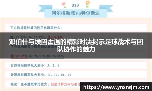 邓伯什与埃因霍温的精彩对决揭示足球战术与团队协作的魅力